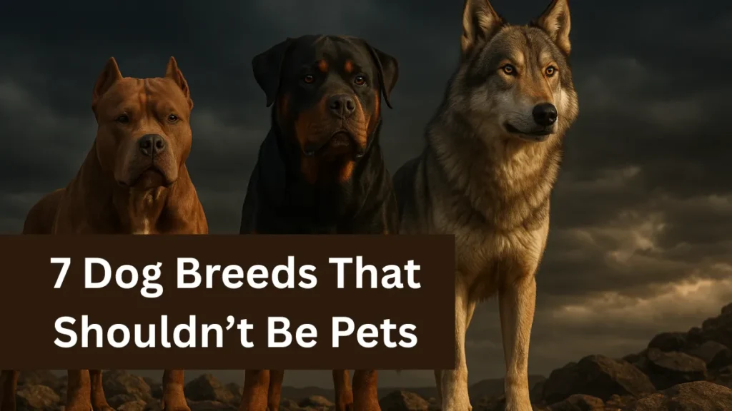 7 Dog Breeds That Shouldn’t Be Pets