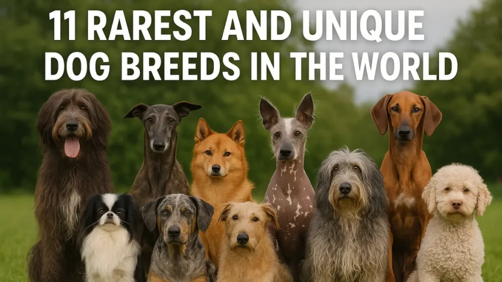 11 Rarest and Unique Dog Breed in the World