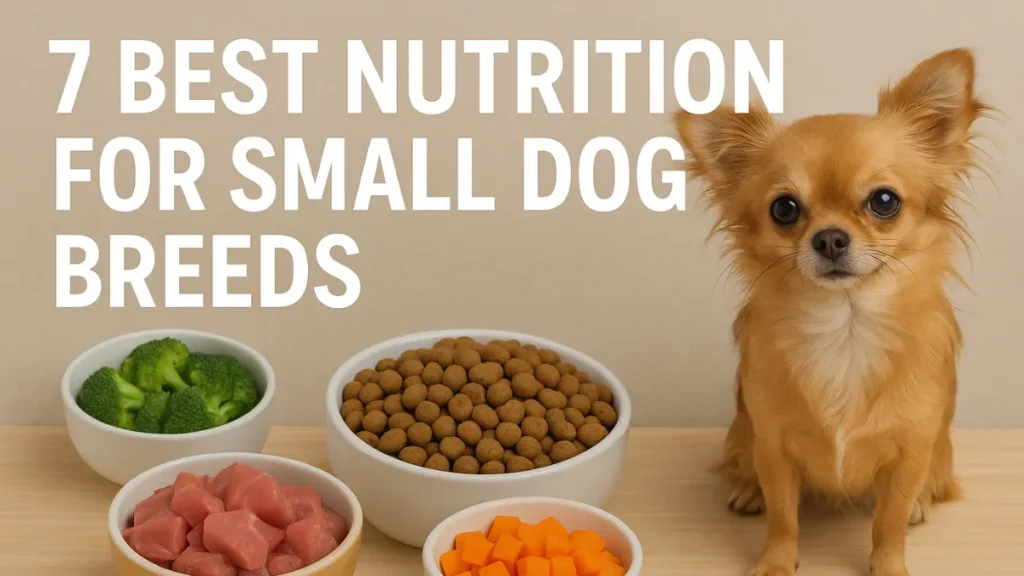 7 Best Nutrition for Small Dog Breeds