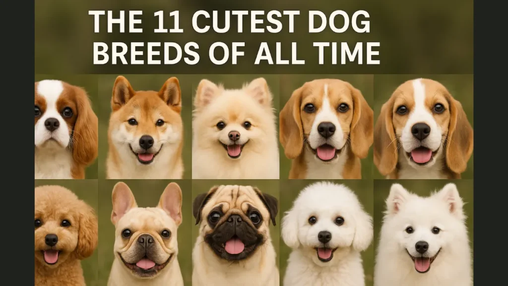 The 11 Cutest Dog Breeds of All Time