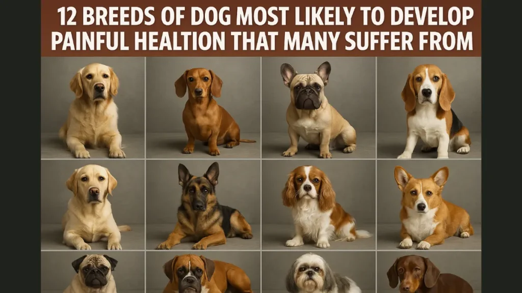 12 breeds of dog most likely to develop painful health condition that many suffer from
