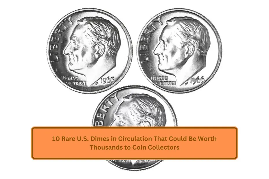 10 Rare U.S. Dimes in Circulation That Could Be Worth Thousands to Coin Collectors