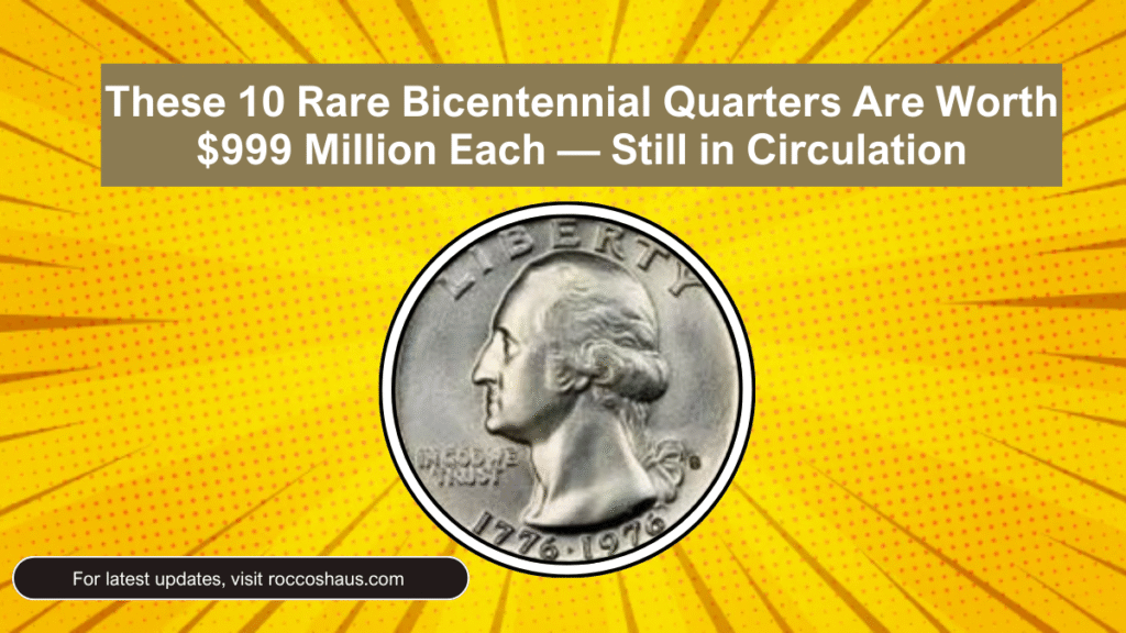 These 10 Rare Bicentennial Quarters Are Worth $999 Million Each — Still in Circulation
