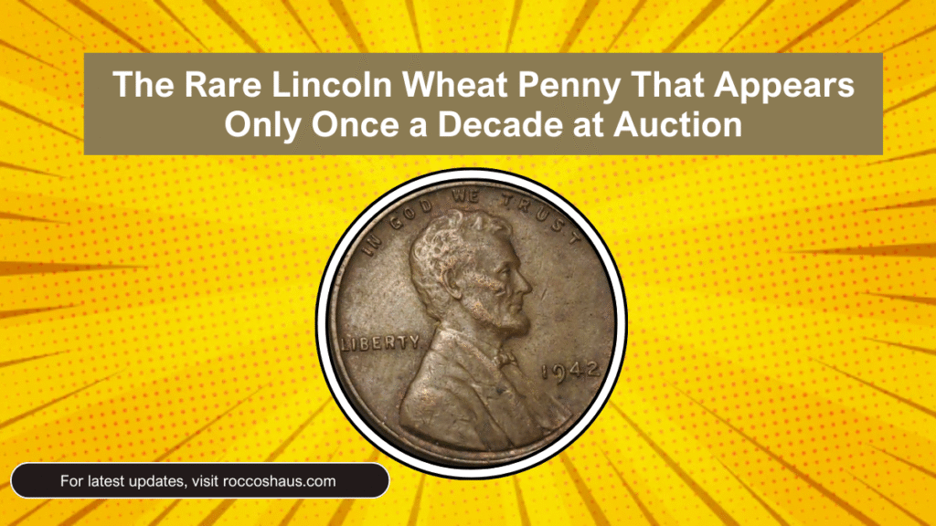 The Rare Lincoln Wheat Penny That Appears Only Once a Decade at Auction