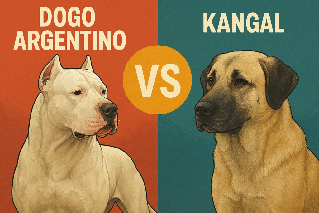 Dogo Argentino vs Kangal