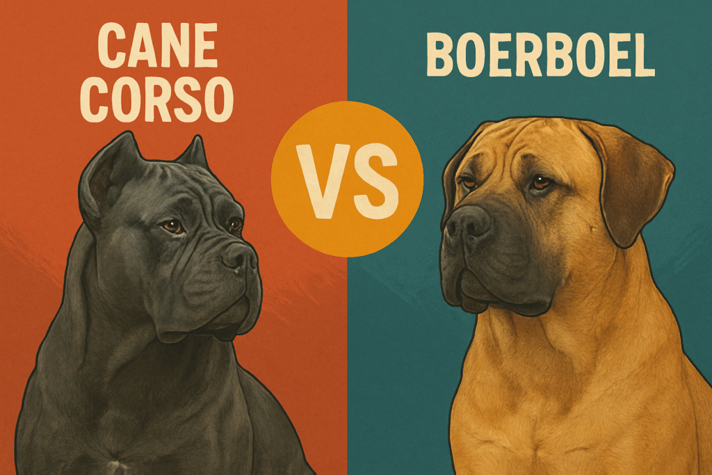 Cane Corso vs Boerboel
