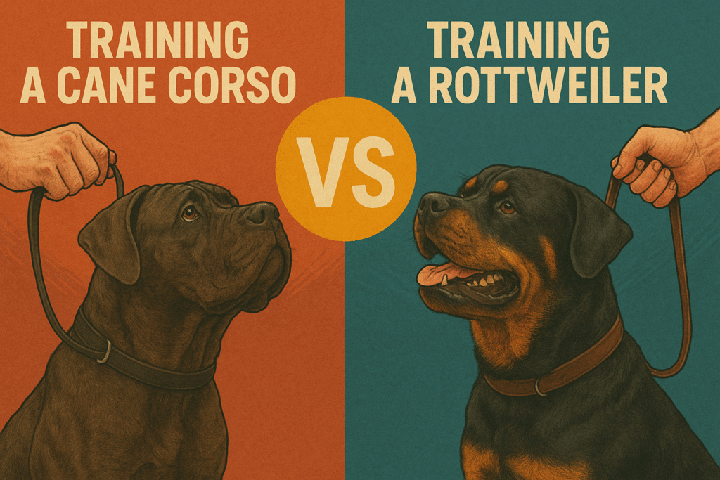 Cane Corso vs Rottweiler