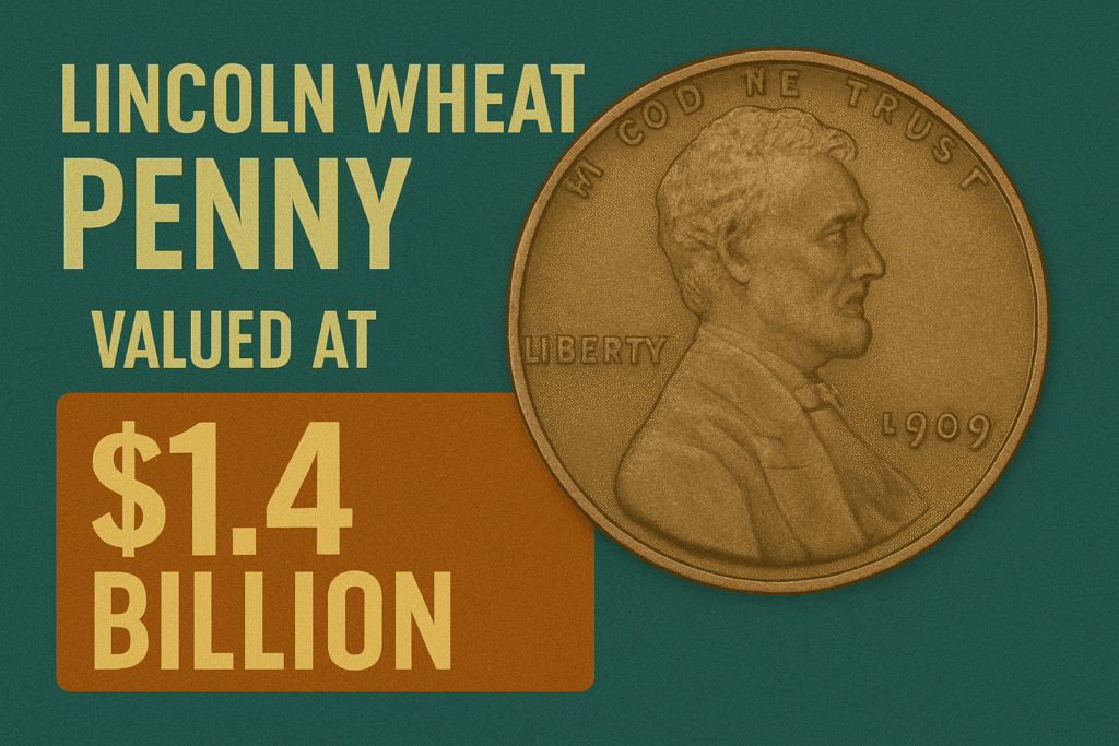 Lincoln Wheat Penny Valued at $1.4 Billion