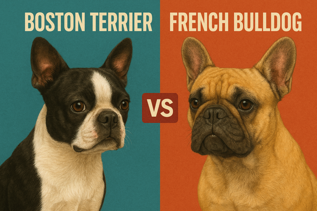 Boston Terrier vs. French Bulldog