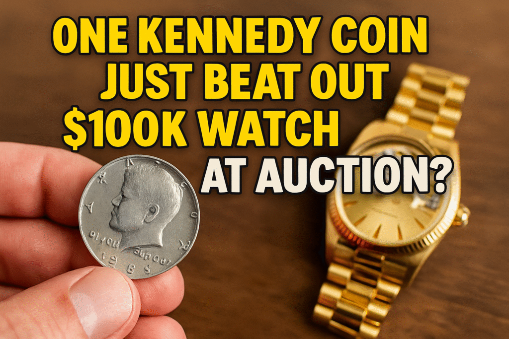 One Kennedy Coin Just Beat Out $100K Watch at Auction — Here’s Why