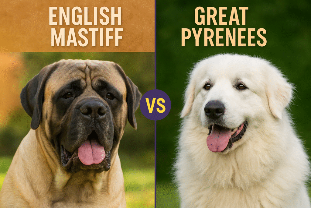 English Mastiff vs. Great Pyrenees: The Ultimate Breed Comparison