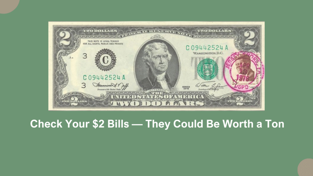 Check Your $2 Bills — They Could Be Worth a Ton