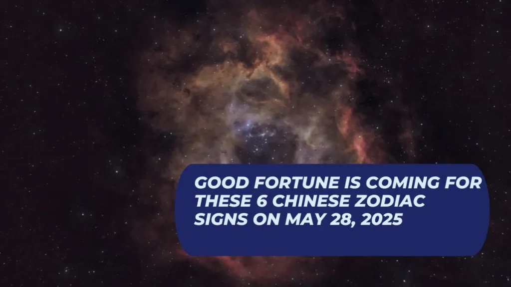 Good Fortune Is Coming For These 6 Chinese Zodiac Signs On May 28, 2025