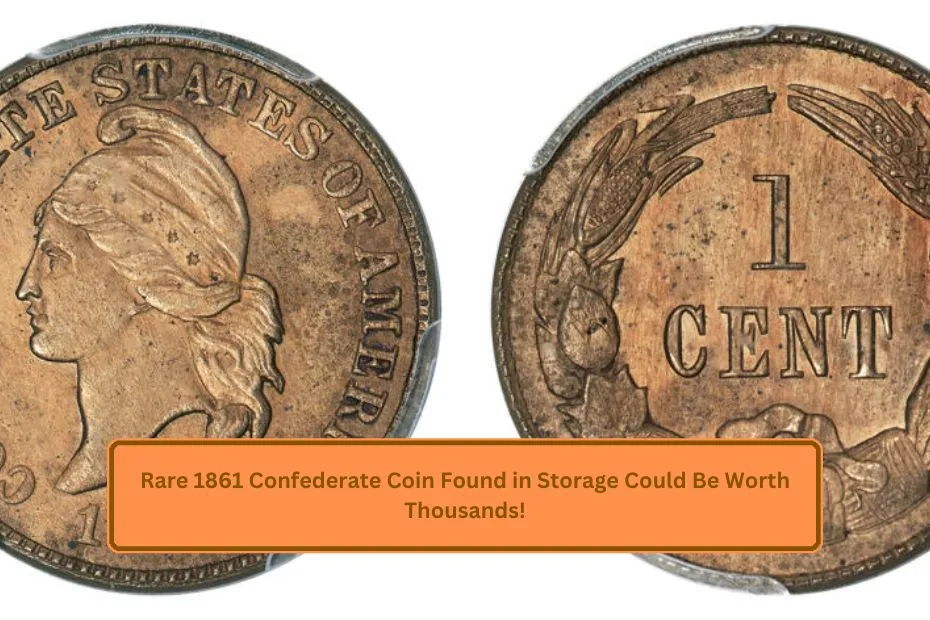 Rare 1861 Confederate Coin Found in Storage Could Be Worth Thousands!