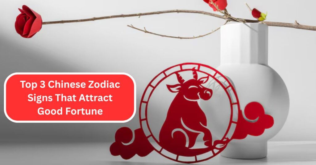 Top 3 Chinese Zodiac Signs That Attract Good Fortune